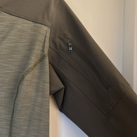 5.11 TACTICAL Womens Rapid Half Zip Pullover Green medium - Picture 5 of 8